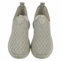 Damen Low-Sneakers - beangreen