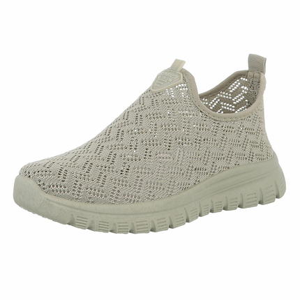 Damen Low-Sneakers - beangreen Gr. 40