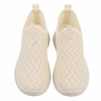 Damen Low-Sneakers - ltbeige