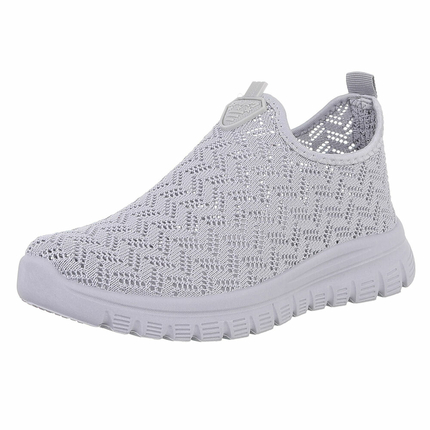 Damen Low-Sneakers - ltgrey - 12 Paar