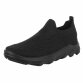 Damen Low-Sneakers - allblack Gr. 38