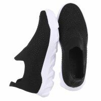Damen Low-Sneakers - black