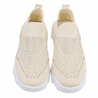 Damen Low-Sneakers - ltbeige