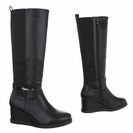 Damen High-Heel Stiefel - black