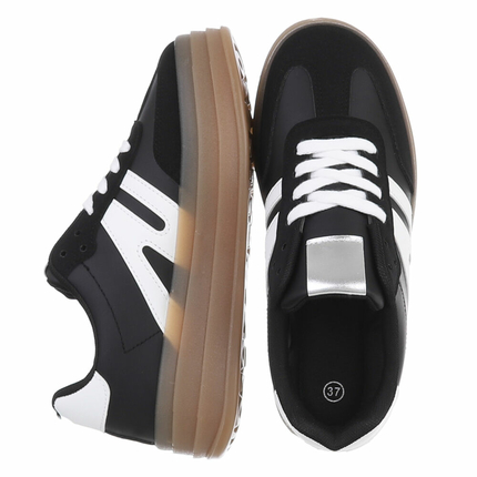 Damen Low-Sneakers - black