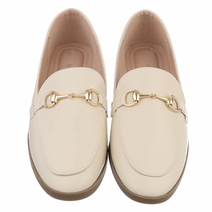Damen Slipper - beige