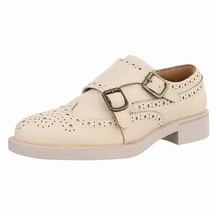 Damen Slipper - beige Gr. 41