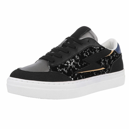 Damen Low-Sneakers - black Gr. 39