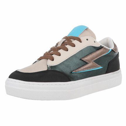 Damen Low-Sneakers - green Gr. 37