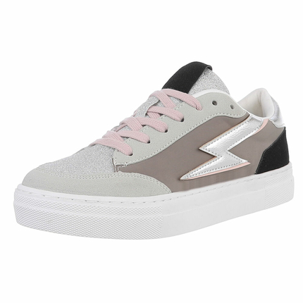 Damen Low-Sneakers - grey - 12 Paar