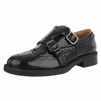 Damen Slipper - black Gr. 38