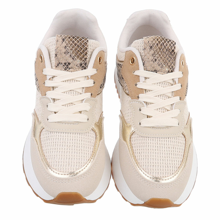 Damen Low-Sneakers - snake