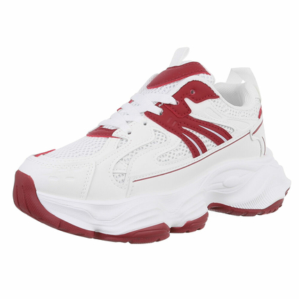 Damen Sportschuhe - winered Gr. 36