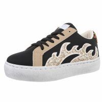 Damen Low-Sneakers - black