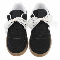 Damen Low-Sneakers - black