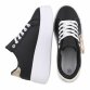 Damen Low-Sneakers - black