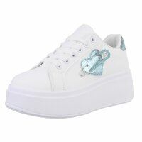 Damen Low-Sneakers - blue