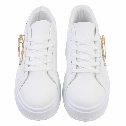 Damen Low-Sneakers - leopard