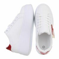 Damen Low-Sneakers - red