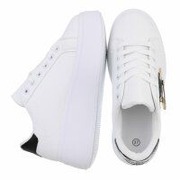 Damen Low-Sneakers - whiteblack