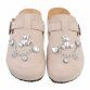 Damen Pantoletten - beige