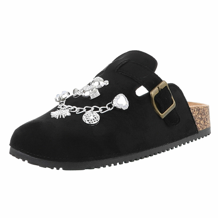 Damen Pantoletten - black