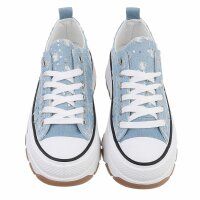 Damen Low-Sneakers - blue