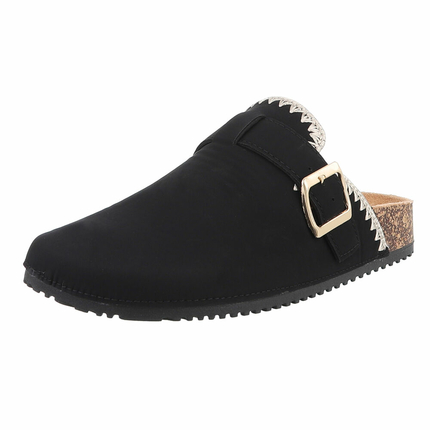 Damen Pantoletten - black