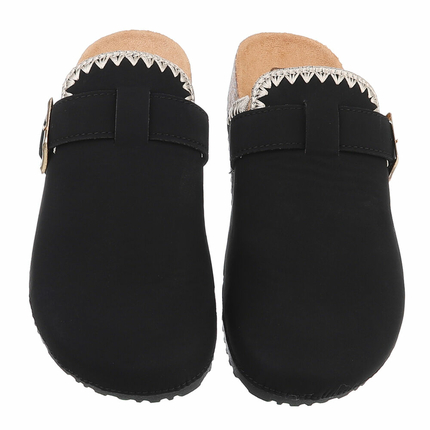 Damen Pantoletten - black
