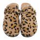 Damen Pantoletten - leopard