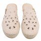 Damen Pantoletten - beige