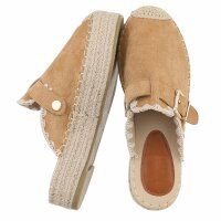 Damen Pantoletten - camel