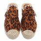 Damen Pantoletten - leopard