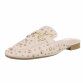 Damen Pantoletten - beige