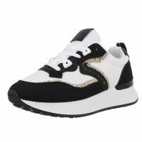 Damen Low-Sneakers - black
