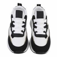 Damen Low-Sneakers - black