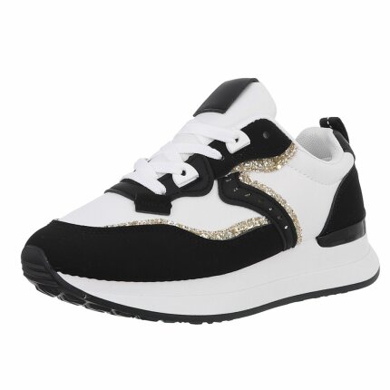 Damen Low-Sneakers - black Gr. 40