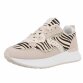 Damen Low-Sneakers - zebra