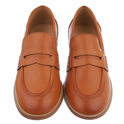 Damen Slipper - camel
