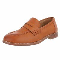 Damen Slipper - camel