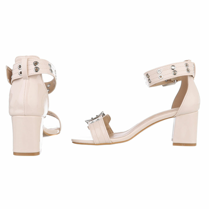 Damen Sandaletten - beige