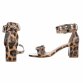 Damen Sandaletten - leopard