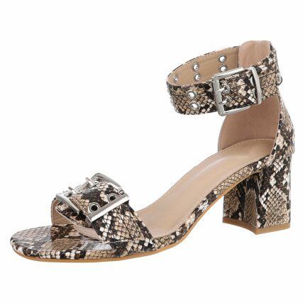 Damen Sandaletten - snake - 12 Paar