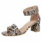 Damen Sandaletten - snake - 12 Paar