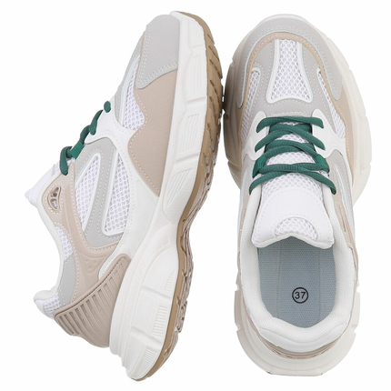 Damen Sportschuhe - beige
