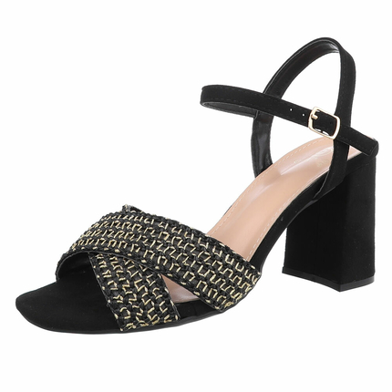 Damen Sandaletten - black Gr. 39