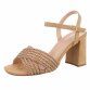 Damen Sandaletten - camel - 12 Paar