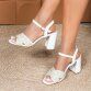 Damen Sandaletten - white