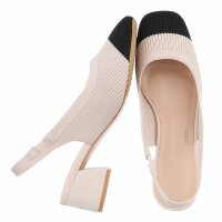 Damen Klassische Pumps - beige