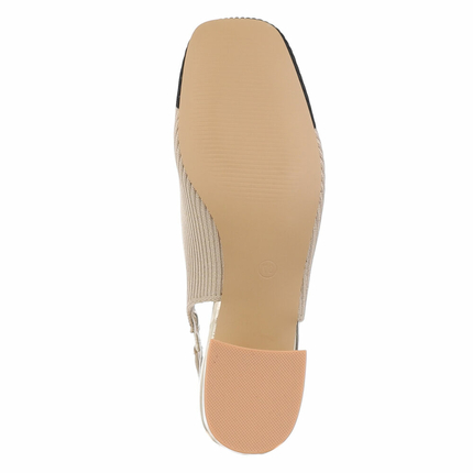Damen Klassische Pumps - khaki